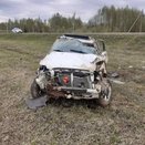 В Тужинском районе после съезда автомобиля в кювет пострадало четыре человека